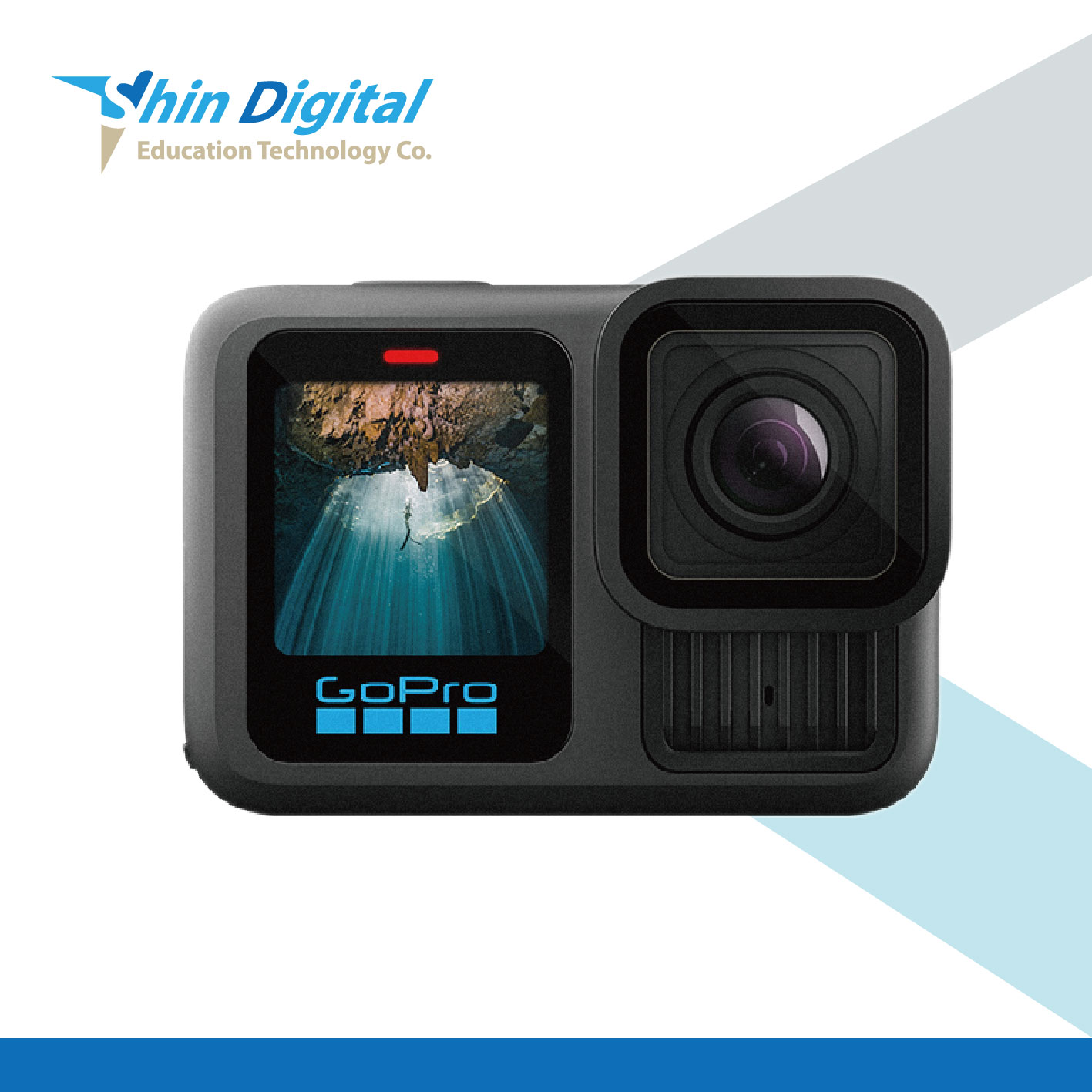Shin Gopro GoPro HERO13 Black 三向套組(HERO13+三向延長桿+64G記憶卡) - 育新數位科技有限公司