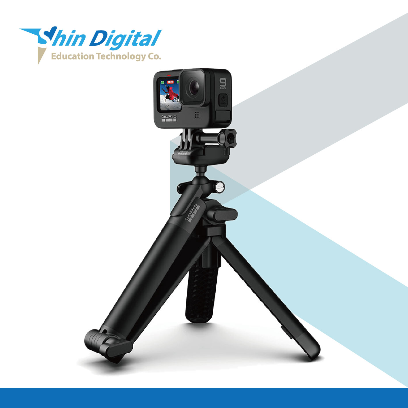 Shin Gopro GoPro HERO13 Black 三向套組(HERO13+三向延長桿+64G記憶卡) - 育新數位科技有限公司